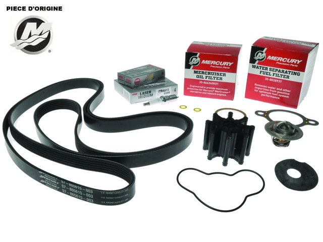 BK-8M0147065 - Kit entretien 300H - Original Mercruiser GM V6 4.3 MPI Bravo 2002 et +