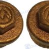BOUCHON MALE LAITON  3/8" GS30280 (x2)