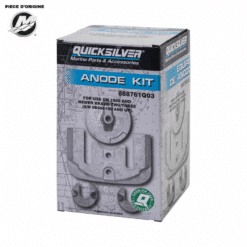 BK-888761Q03 - KIT ANODES ALU ORIGINAL MERCRUISER BRAVO II ET BRAVO III AVANT 2002 - 888761Q03